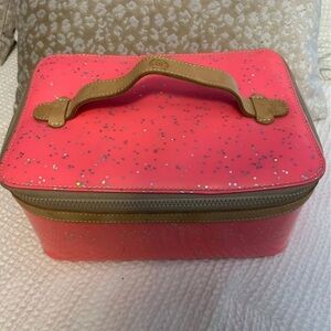 Consuela Pink and Tan Train Case